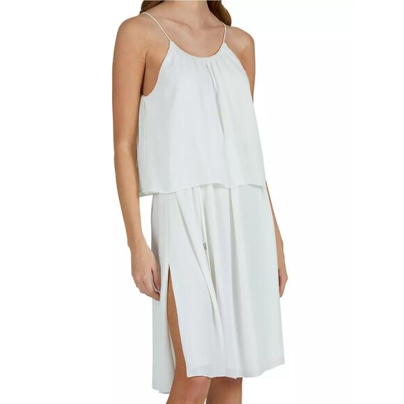 NWT ATM Anthony Thomas Melillo Crepe Georgette Popover Dress Size Small - Picture 2 of 4